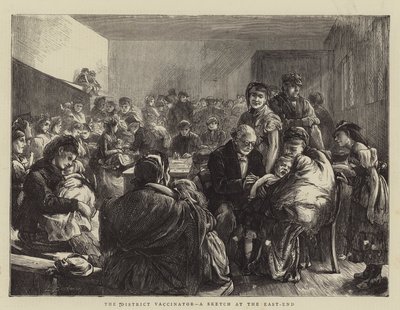 The District Vaccinator, a Sketch at the East-End by Edwin Buckman