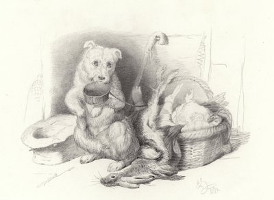 The Beggar by Edwin Landseer