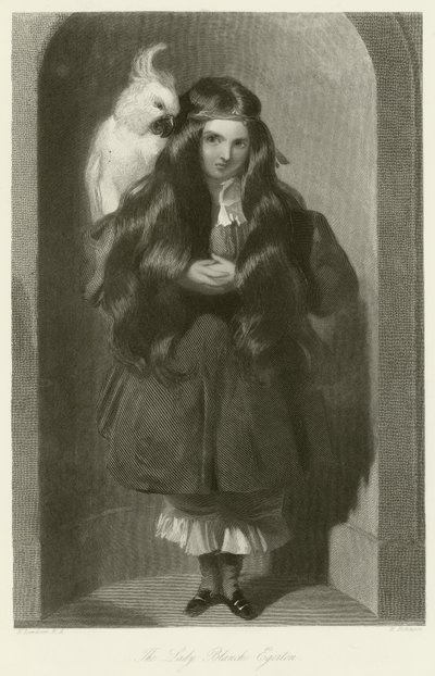 The Lady Blanche Egerton by Edwin Landseer
