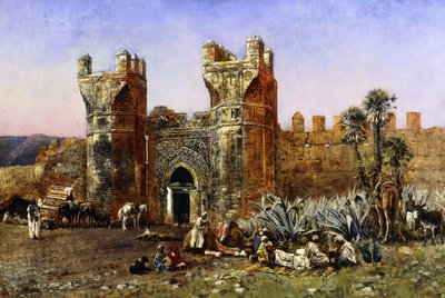 At the Gate of Shelah, Past and Present by Edwin Lord Weeks