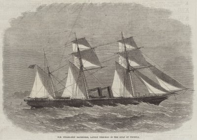 HM Steam-Ship Racehorse, lately wrecked in the Gulf of Pecheli by Edwin Weedon