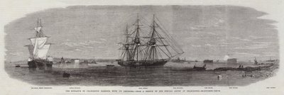 The Entrance to Charleston Harbour, with its Defences by Edwin Weedon