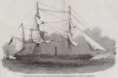 The New Arctic Expedition in Search of Sir John Franklin, HM Screw Steam-Ship Phoenix by Edwin Weedon