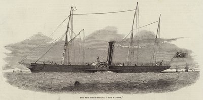 The New Steam-Packet, Her Majesty by Edwin Weedon