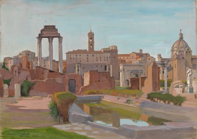 Roman Forum by Eero Järnefelt