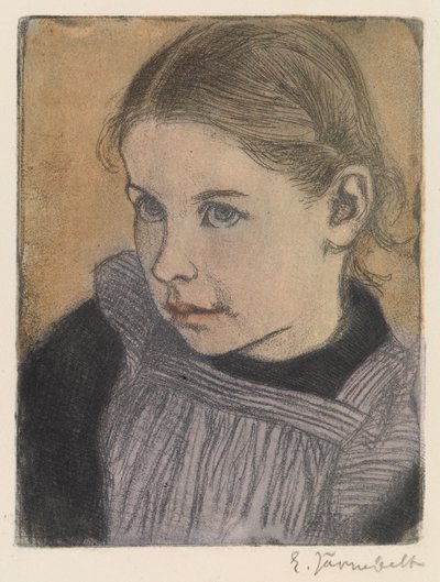 Girl by Eero Järnefelt
