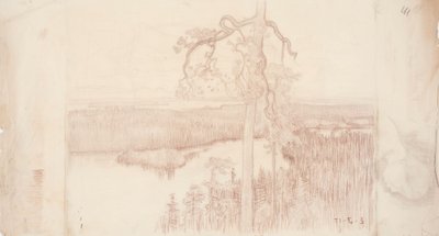 Lake Landscape by Eero Järnefelt