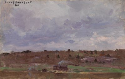 Landscape with Croft by Eero Järnefelt