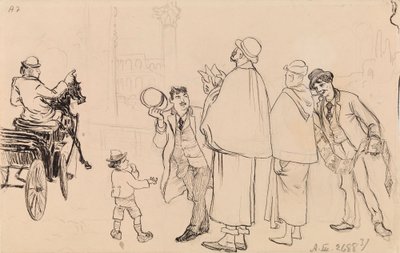 Travellers in Rome by Eero Järnefelt