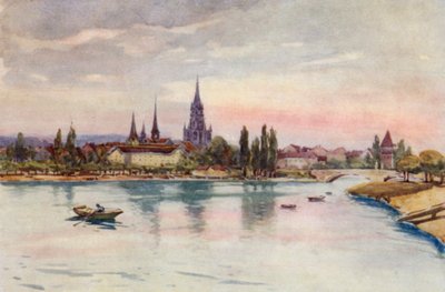 The Rhine: Konstanz, Constance, from the Lake by Effie Jardine