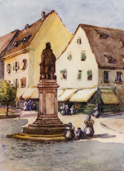 The Rhine: Statue of Sir Francis Drake, Offenburg by Effie Jardine