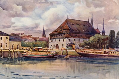 The Rhine: The Council Hall, Konstanz by Effie Jardine