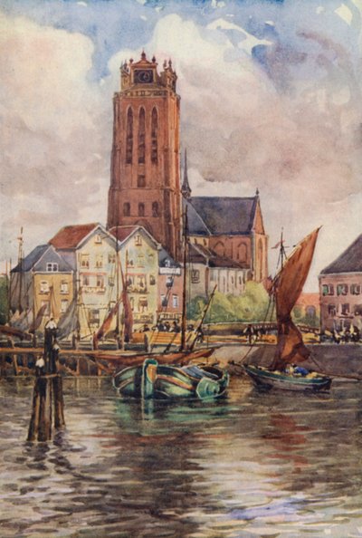 The Rhine: The Great Church, Dordrecht by Effie Jardine
