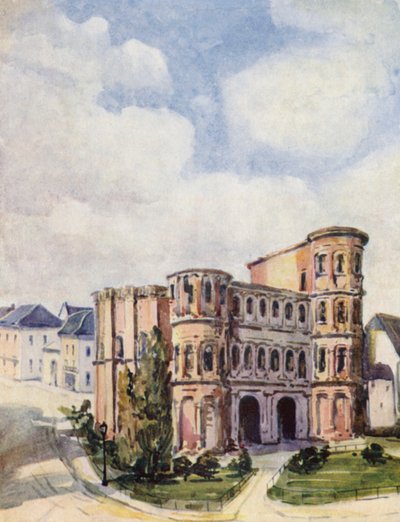 The Rhine: Trier, The Porta Nigra by Effie Jardine