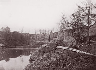 Dutch Gap Canal, 1865 by Egbert Guy Fowx
