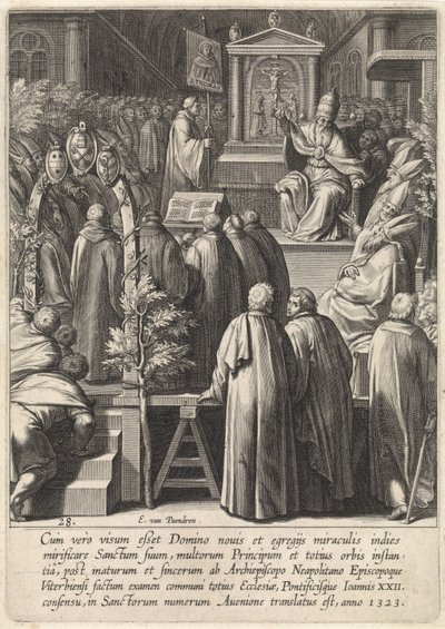 Canonization of Thomas Aquinas by Egbert van Panderen