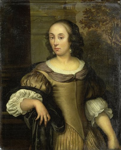 Portrait of a Young Woman by Eglon Hendrick van der Neer