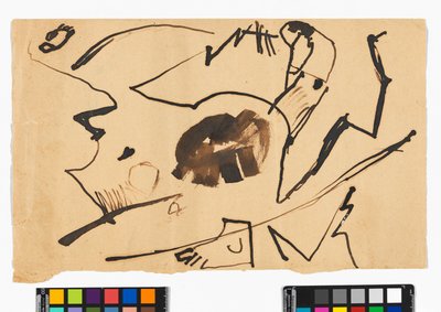 Abstract Attempt by Egon Schiele