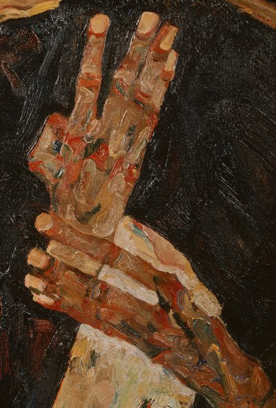The Lyricist by Egon Schiele