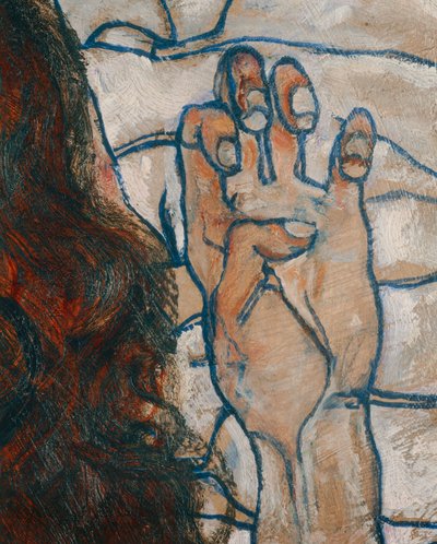 Reclining Woman by Egon Schiele