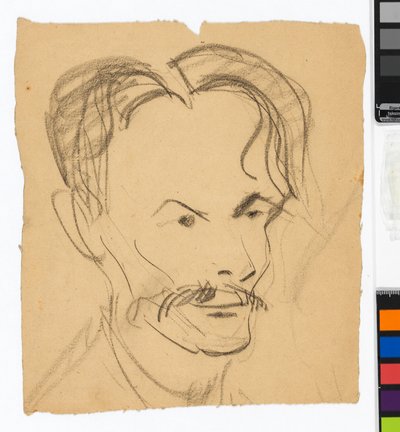 Portrait of Anton Peschka by Egon Schiele