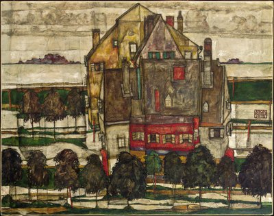 Single Houses by Egon Schiele