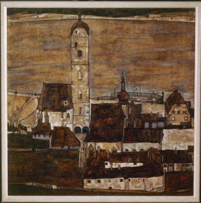 City Stone II by Egon Schiele