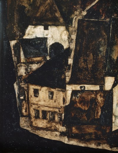 Dead City III by Egon Schiele