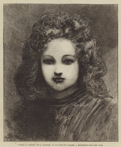 Young St George, in the Fine-Art Gallery, 5, Haymarket by Egron Sellif Lundgren