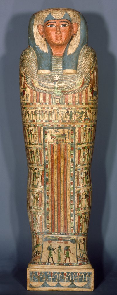 Inner Coffin of Djedmut by Egyptian