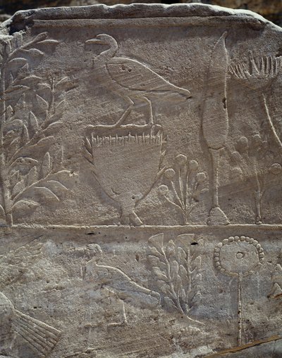 Detail from scene commemorating expedition to Land of Punt by Egyptian 18th Dynasty