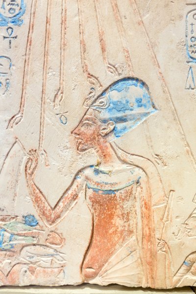 Facade of a shrine (detail) by Egyptian 18th Dynasty