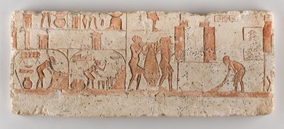 Kitchen Scene, c.1352-1336 BCE by Egyptian Egyptian