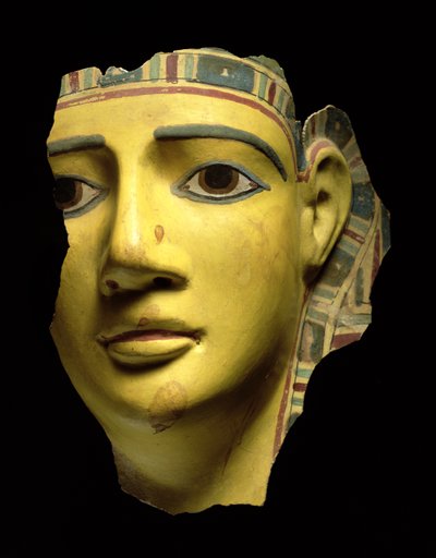 Mummy Mask by Egyptian Ptolemaic Period