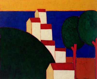 In the Provencal Alps, 1999 by Eithne Contemporary Artist Donne