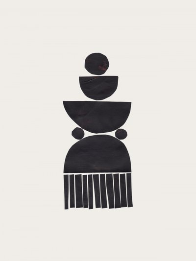 Abstract Geometric Totem by Ejaaz Haniff