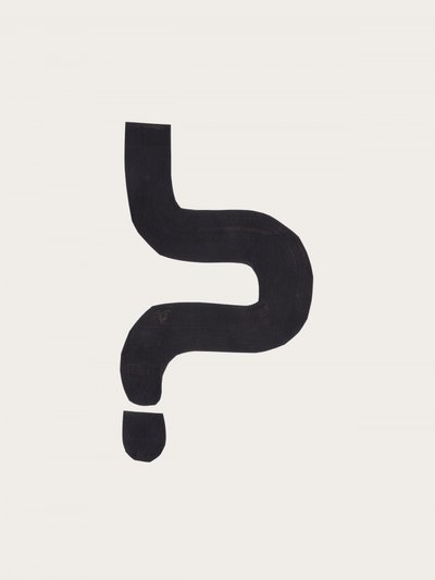 Abstract Question Mark by Ejaaz Haniff