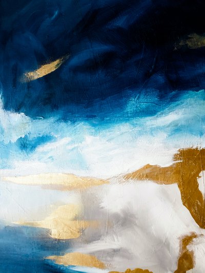 Blue Gold Horizon by Ejaaz Haniff