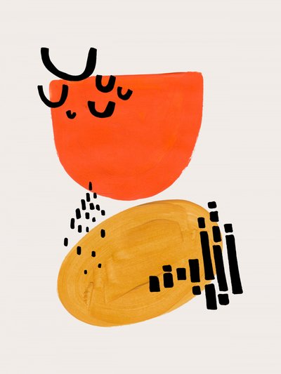 Bold Modern Abstract Shapes by Ejaaz Haniff