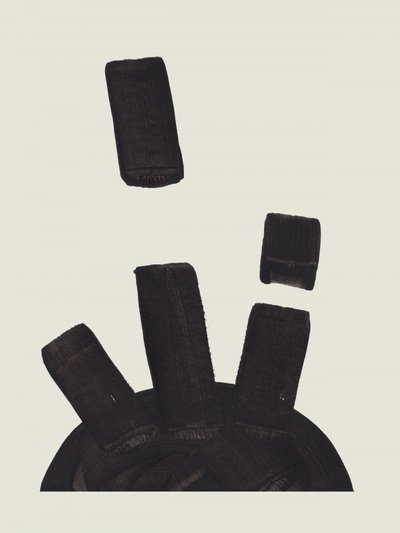 Dark Fabric Folds by Ejaaz Haniff