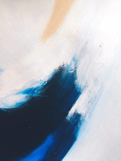 Deep Blue Flow by Ejaaz Haniff