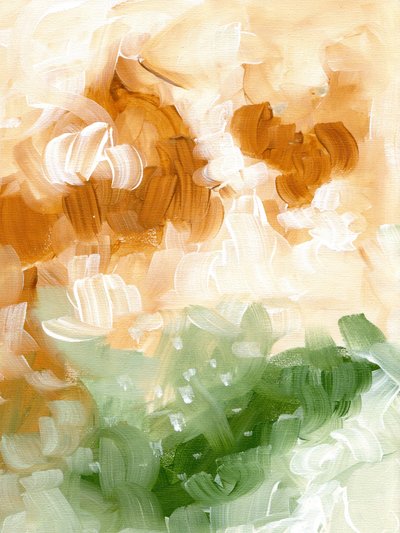 Earthy Green Serenity by Ejaaz Haniff