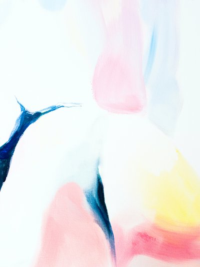 Fluid Pastel Abstract by Ejaaz Haniff