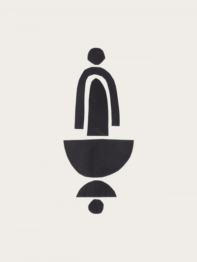Minimal Black Composition by Ejaaz Haniff
