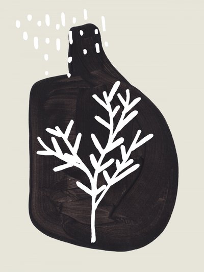 Minimalist Winter Tree by Ejaaz Haniff