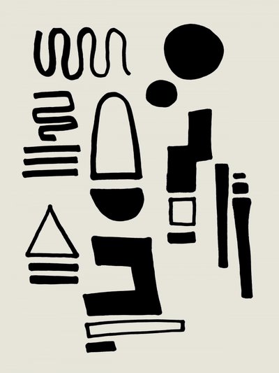 Modern Abstract Shapes by Ejaaz Haniff