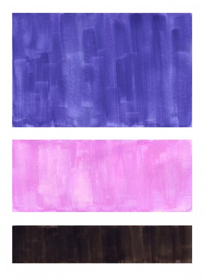 Purple Pink Brown Abstract by Ejaaz Haniff