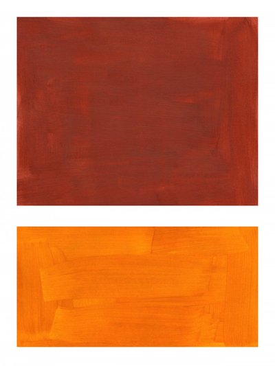 Red Orange Abstract Texture by Ejaaz Haniff