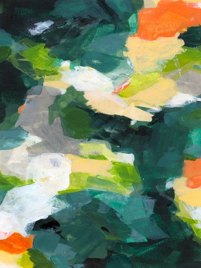 Vibrant Abstract Greens by Ejaaz Haniff