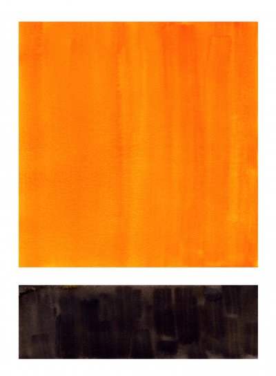 Warm Horizon Abstract by Ejaaz Haniff